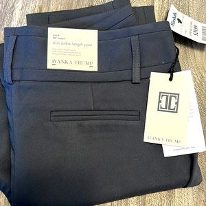 NWT IVANKA TRUMP khaki pants - size 8